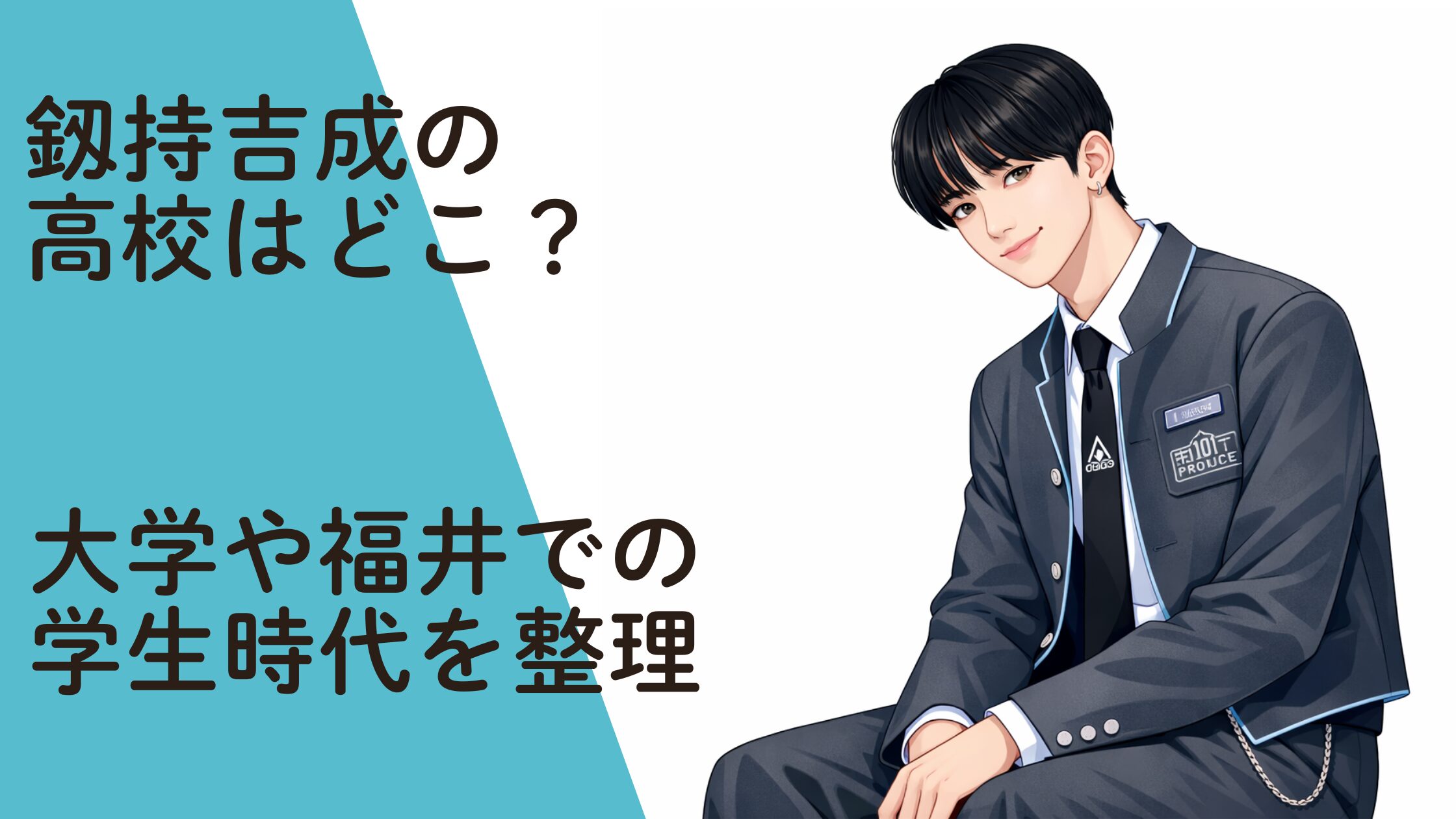 釼持吉成の高校はどこ？大学や福井での学生時代を整理